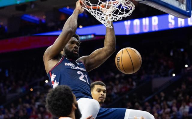 Ladbrokes-现役第四位70分先生！恩比德创造历史最快70分纪录